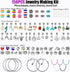 Gionlion Charm Bracelet Making Kit, Jewelry Making Kit Trendy Stuff for Kids Ages 6-12, Unicorn Toy Cute Stuff for Teen Girls Gifts Birthday Gift,...