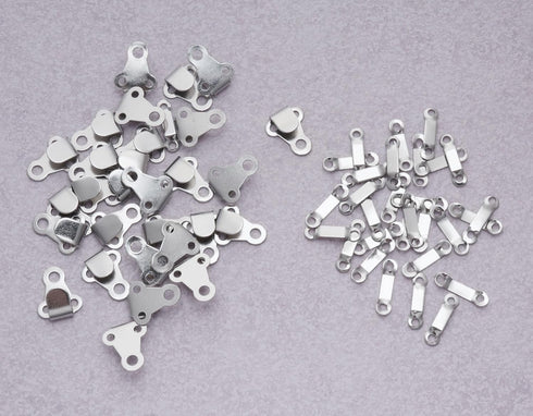 SOWAKA 30 Pairs Sewing Hooks and Eye Closure Fasteners Clasps for Pants Metal Small Buckle for Dress Skirt Sewing Bra Replacement DIY Crafting Clo...