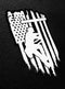 Lineman Linesman Electrical Power Line Pole American Flag Tech Sticker Decal (2 Pack 5")...