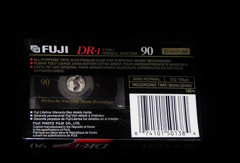 Fuji DR-I 90 Audiocassette...