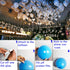 115 Pcs Let's Par Tea Party Supplies 5x3 FT Tea Time Photography Backdrop Floral Tea Balloons Arch Garland Kit for Teapot Teacups High Tea Themed ...