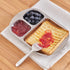 Baby Stainless Steel Utensil Set. Education series. Stainless #304 (18/8) 5pc Set (2 Spoons, 2 Forks, 1 Baby Butter Spreader/Food Pusher). Suitabl...