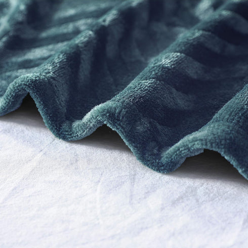 Whale Flotilla Flannel Fleece Throw Blanket for Couch Sofa Bed, Lightweight Breathable Soft Throws Plush Fluffy Chevron Design Decorative Blankets...