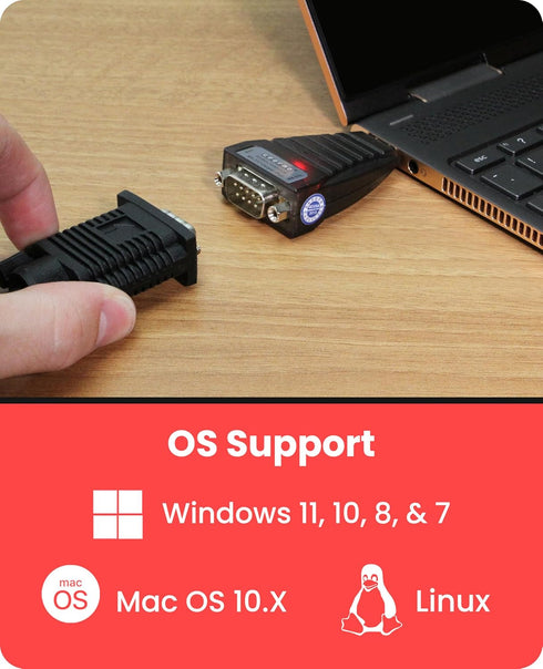 Gearmo Mini USB Serial Adapter Hi-Speed 920K FTDI Chip...
