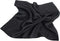 Fine Black 100% Silk Pocket Square for Men Full-Sized 17"x17"...