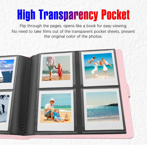 288 Pockets Photo Album for Fujifilm Instax Square SQ1 SQ6 SQ10 SQ20 Instant Camera, Fujifilm Instax SP-3 Mobile Printer, Extra Large Picture Albu...