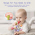 Baby Sensory Teething Toys - Teething Montessori Learning Developmental Toys for Baby - Newborn Teething Ball - Rattle Sensory Infant Chew Toys fo...