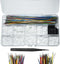 JST MX 1.25MM Connector Kit,2/3/4/5/6/7/8/9/10 Pin Male and Female Micro Wire Connectors Kit with 28AWG Premium Pre-Crimped Cables...