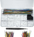 JST MX 1.25MM Connector Kit,2/3/4/5/6/7/8/9/10 Pin Male and Female Micro Wire Connectors Kit with 28AWG Premium Pre-Crimped Cables...