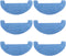 6Pcs Sweeping Robot Cleaning Cloth Replacement Compatible with Bagotte BG700 BG800 Robot Vacuum Cleaner Mops Home Accessories Blue...