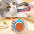 2 Pack Pet Food Cans Lids, Silicone Food Can Covers for Dog and Cat, BPA Free/Food Safe/Universal, One Fit Most Standard Size Food Can Top Green/B...