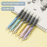 Mr. Pen- Retractable Gel Pens, 6 Pack, Black Ink Gel Pens, Pastel Barrels, Gel Pens Fine Point 0.5mm, Retractable Pens, Cute Pens, Gel Ink Pens, A...