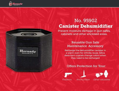 Hornady 95902 Dehumidifier Canister,Black...