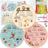 KLOSN 3 Sets Embroidery Kit for Beginners Adults with Stamped Flower Patterns, Needlepoint Kits for Adults, Cross Stitch Kits for Beginner kids in...