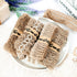 VGOODALL 7 Rolls Burlap Ribbon, Natural Jute Ribbons Lace Mesh Wedding Trim Decor, for DIY Wrapping Gifts Holiday Party Decorations...