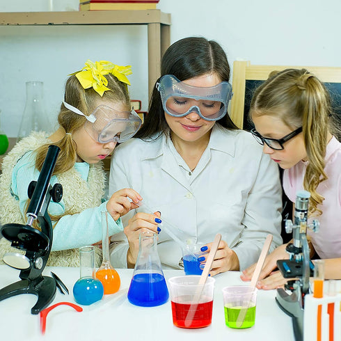 Coopay 50 Pack 60ml/2oz and 30ml/1oz Plastic Graduated Cups Transparent Scale Clear Epoxy Mixing Cup with 50 Pack Wooden Stirring Sticks for Resin...