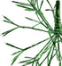 Alpine Corporation 16"H Indoor Holiday 3D Snowflake Hanging Ornament with LED Lights, Green , Christmas Decoration...
