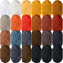 Wowangce 24 Skeins Acrylic Yarn 24 x 25 g, 2400 Yards Crochet Yarn kit for Crocheting and Knitting Craft Project, Assorted Starter Crochet Kit Yar...