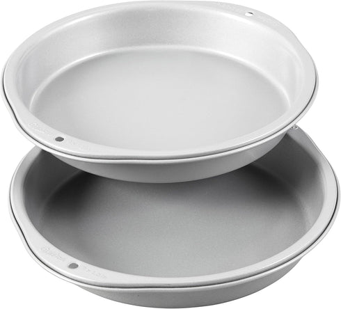 Wilton Recipe Right Non-Stick 9-Inch Round Cake Pans Set, 2-Piece, Steel...
