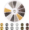 3000 Pcs Crimping Beads Kit for Jewelry Making, 1.5mm/2mm Mini Copper Seed Beads Multicolor Round Metal Spacer Beads Jewelry Findings for Bracelet...
