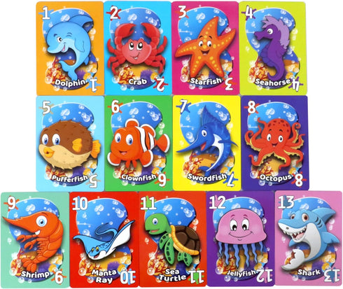 Regal Games - Highway Hunt, Go Fish, Garbage Monsters Card Games Set - Family-Friendly, Fun Card Games - Search & Find, Matching, Counting - Ages ...