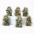 Military Camouflage Soldiers Figures, Action Minifigures in Jungle Fatigues, Special Forces Soldier Figures in Ghillie Suit with Weapons and Acces...