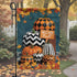 V VIBEPY All Over Printed Fall Double Sided Garden Flags, 12x18" Garden Flag, Fall Leaves Pumpkin Flag, Welcome Fall Flag for Patio Decor, Autumn ...