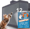 Cat Scratch Deterrent Tape - 12Pcs 14x10 in Anti Cat Scratch Furniture Protectors from Cats?cat training tape (XL 12-Pack)...