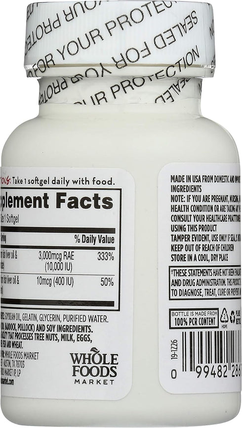 365 Everyday Value, Vitamin A with D3, 100 ct...