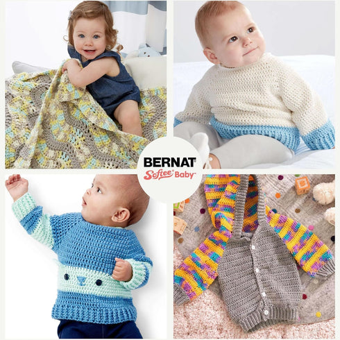 Bernat Softee Baby Yarn, 5 oz, Gauge 3 Light, Grass Green...