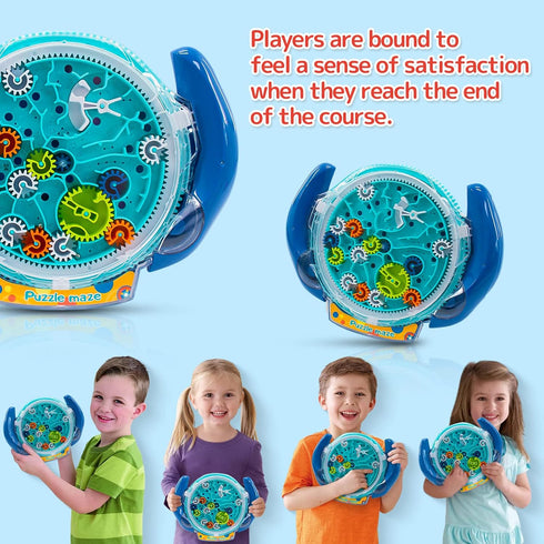 Mind Puzzles for Kids 3-8, 3D Maze Puzzle for Kids, Brain Teasers Gravity Ball Game Maze Ball Puzzle Toy Gifts for Kids Teens Adults, Hard Challen...