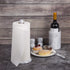 Creative Home Natural Marble Paper Towel Holder Kitchen Towel Dispenser Stand, 5.5" Diam. x 12.5" H, Off-White (Color May Vary)...
