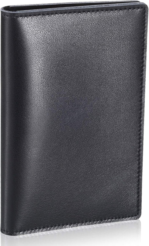HISCOW Minimalist Thin Bifold Card Holder - Italian Calfskin...