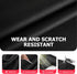 K-Musculo Vinyl Fabric, Marine Faux Leather Upholstery, for Upholstery Crafts, DIY Sewings, Sofa, Handbag, Earrings, Hair Bows Decorations (Black ...