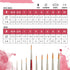 Princeton Velvetouch Paintbrush, Size 3, Scarlet...