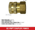 Simpson Cleaning 7100019 Replacement QC Socket for Pressure Washer Hoses Up to 4500 PSI, Brass, 3/8-Inch FNPT, Gold...