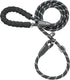 iYoShop 6 FT Durable Slip Lead Dog Leash with Padded Handle and Highly Reflective Threads, Dog Training Leash, (Medium/Large, 35~120 lbs, Black)...