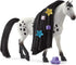 Schleich Horse Club Sofia's Beauties, Knabstrupper Stallion Beauty Horse with Brushable Hair - 8pc Styling Horse Figurine and Playset Accessories ...
