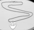 Art Attack When Words Fail Music Speaks Chain Necklace, Electric Guitar Pick Rock N Roll Love Metal Pendant Charm (Silver)...