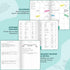 GoGirl Budget Planner – Monthly Financial Planner Organizer Budget Book. Expense Tracker Notebook Journal to Control Money, A5 (Turquoise)...