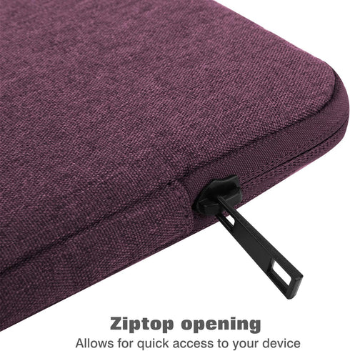 MoKo 7-8 Inch Tablet Sleeve Bag, Polyester Pouch Cover Case Fits iPad Mini (A17 Pro) 8.3" 2024, iPad Mini 6/5/4/3/2/1, Samsung Galaxy Tab S2 8.0, ...