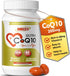 CoQ10 200mg Softgels for Heart Health, Powerful Antioxidant Supplement for Vascular Health, Energy Production, High Absorption CoQ10 Nutritional S...