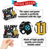 Happy 11th Birthday Cake Topper Game Controller 11s Cake Decoration Level 11s Unlocked Cake Decor Video Play Game Movie Theme Boys Girls Men Women...