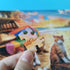 500 Pieces Jigsaw Puzzles for Adults - Difficult Puzzles for Adults Challenging - Cats Seaside Sunset...