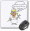 3dRose Funny Nurse Carrying Shot Humor - Mouse Pad, 8 by 8 inches (mp_204485_1)...