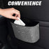 eing Car Trash Can Bling Crystal Auto Storage Pockets,100% Leak Proof Car Trash Container Bin Car Garbage Bag Hanging for Backside/Gearshift/Cente...