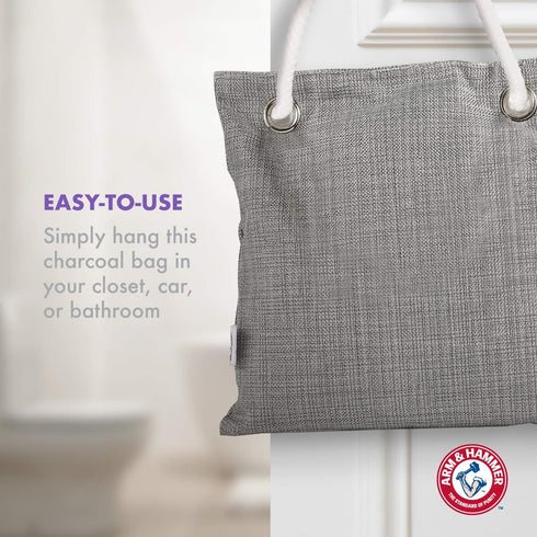 Arm & Hammer for Pets Air Care Calming Bamboo Charcoal Air Purifying Bag in Lavender Vanilla Scent | 17.6 oz Odor Absorbing Charcoal Bag | Easy Pe...