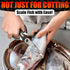 Kitchen Shears for Food Heavy Duty – Kitchen Scissors All Purpose with Cover, 2CR13 Stainless Steel Blades, Rust-Resistant Utility Scissors with B...