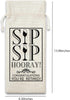 Retirement Wine Gift Bag, Funny Sip Wine Bags for Wine Bottle Retirement Gifts for Women Men 2024, Retirment Party Decorations, Goodbye Farewell L...