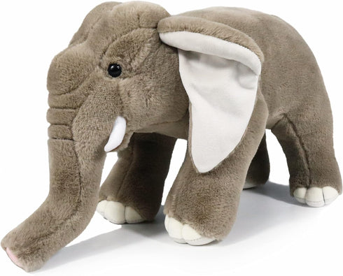 Ice King Bear Wild Animal Stuffed Animals Zoo Family Plush Toy (Elephant 14 Inches)...